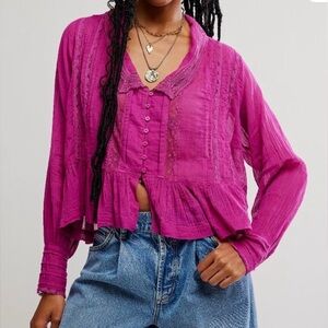 Free People Elodie Blouse